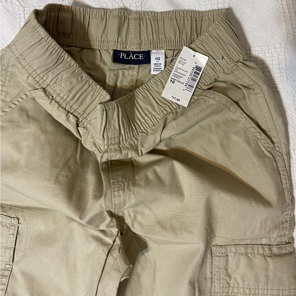 The Children’s Place Boys Cargo Shorts - Olive, Khaki, Beige